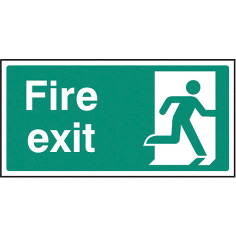 Final Exit Safety Sign