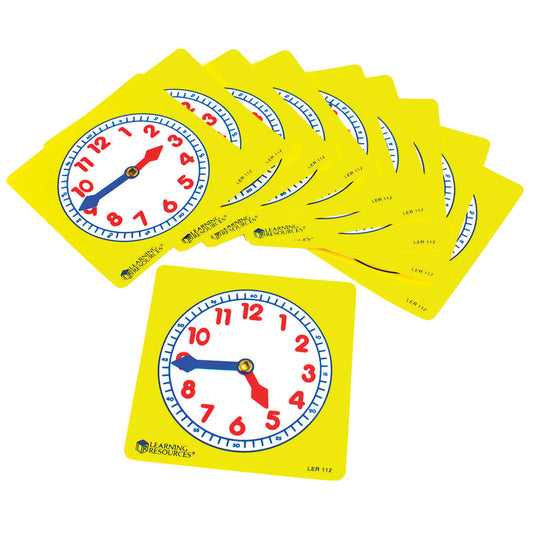 Learning Resources Clock Faces