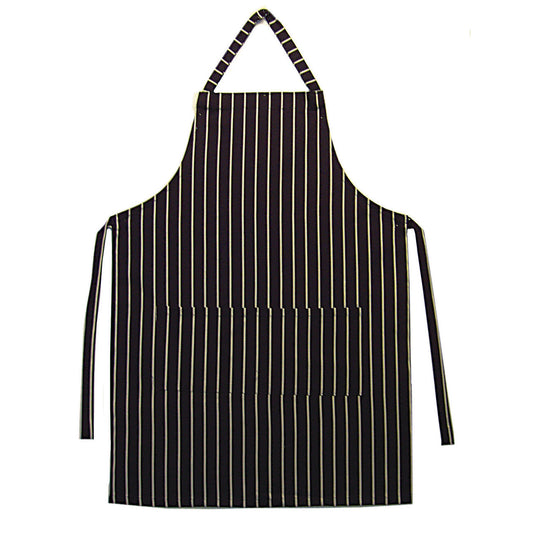 Navy/White Striped Apron