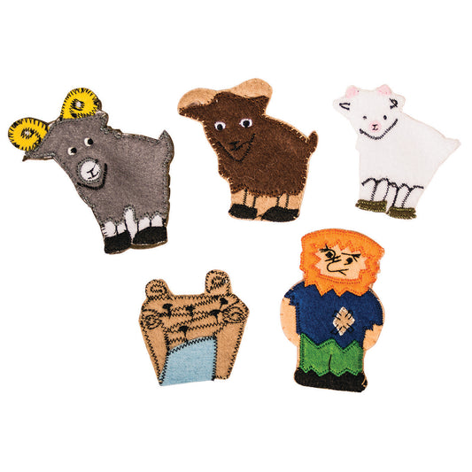 Billy Goats Gruff Finger Puppet