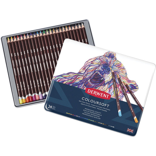 Derwent Coloursoft Coloured Pencils