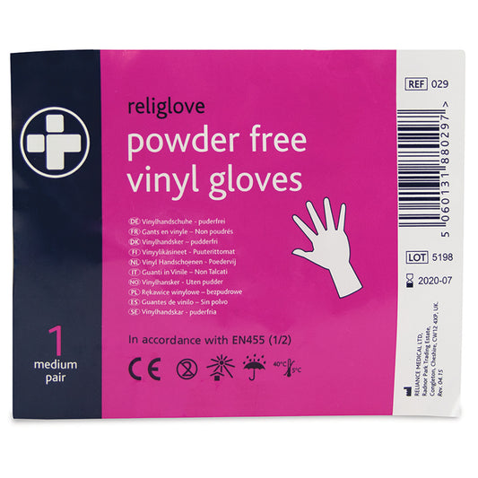 Powder Free Vinyl Gloves