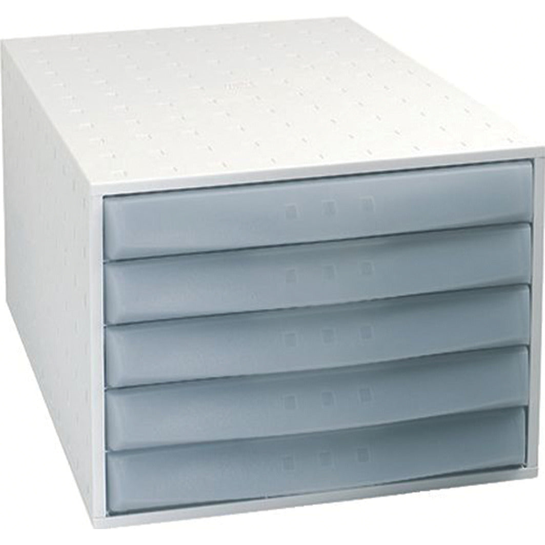 Closed Front 5 Drawer A4+ Document Storage Tower