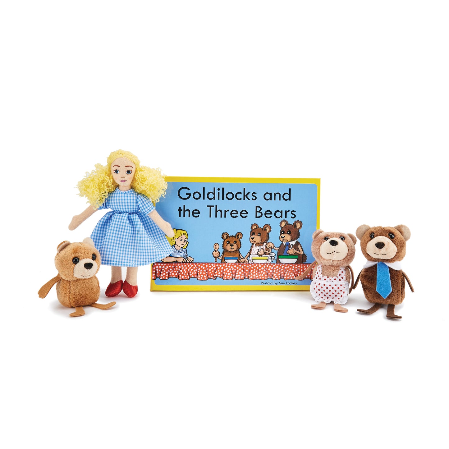 Goldilocks and the Three Bears Finger Puppets & Book Set