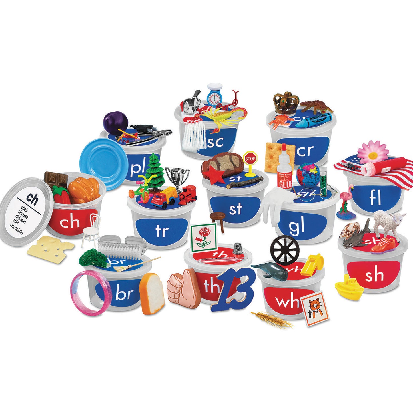 Blends & Digraphs Teaching Tubs