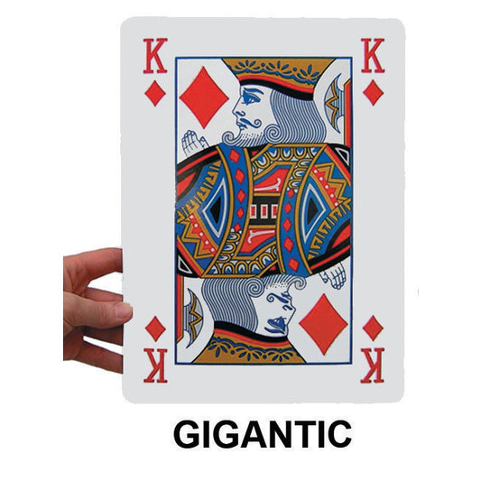 Gigantic Plastic Coated Playing Cards