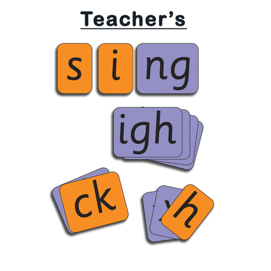 Teacher's Phonics Cards Front of Class Size