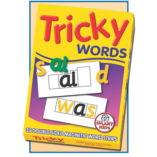 Tricky Words Double Sided Word Strips