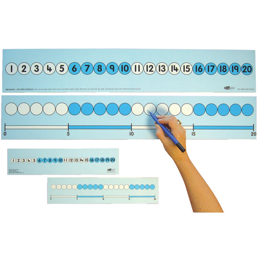 Teacher 1-20 Number Track