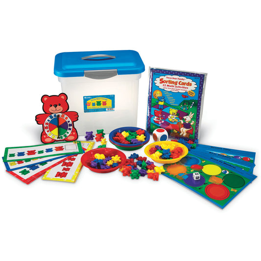 Learning Resources Three Bear Family Sort, Pattern and Play Activity Set