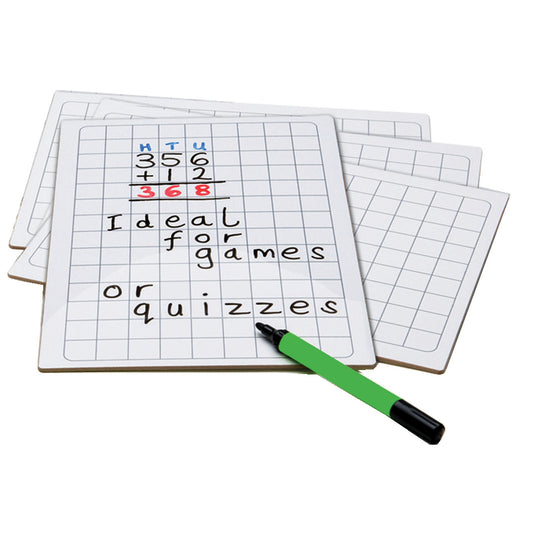 Grid Rigid Write 'n' Wipe Boards