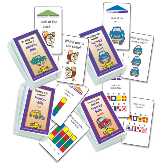 Memory Skills Smart Chute Cards