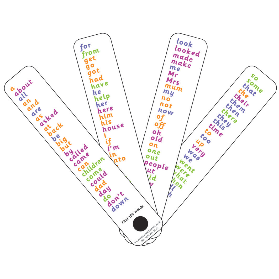 High Frequency Words Phonics Fans