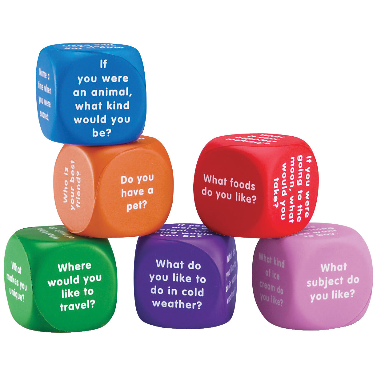 Learning Resources Conversation Cubes