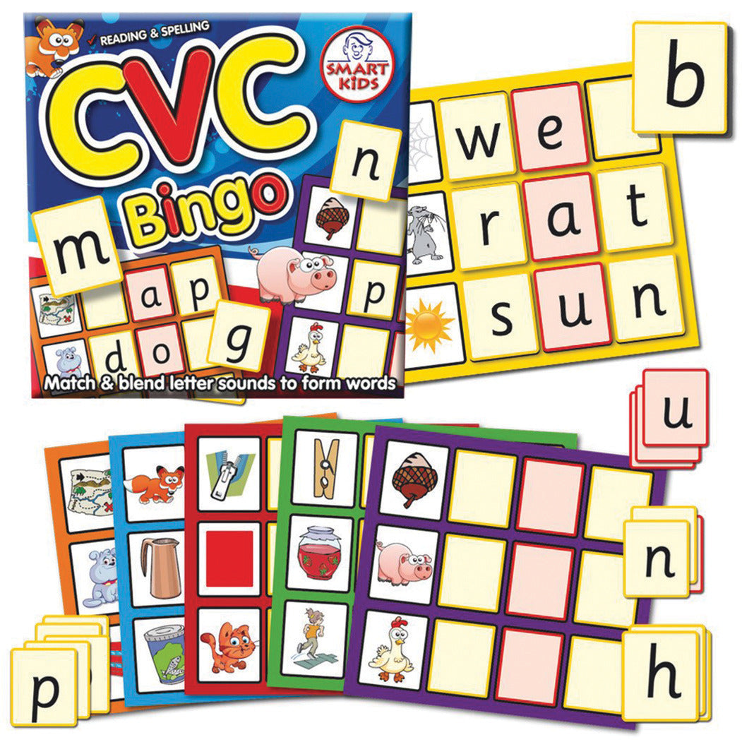 Smart Kids CVC Bingo