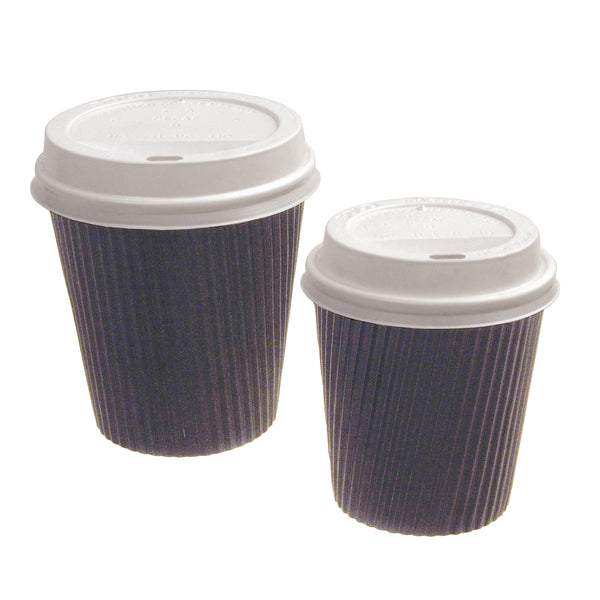 Black Ripple Hot Drinks Cup