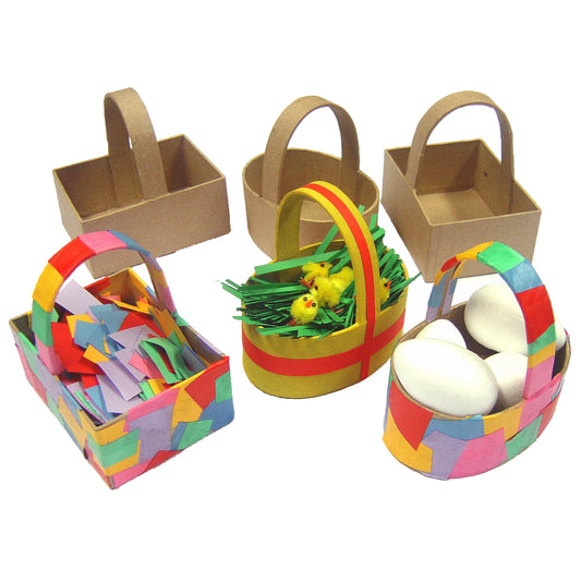 Papier-Mâché Baskets