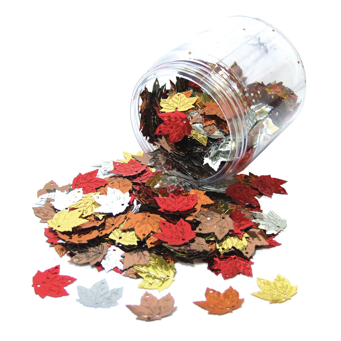 Assorted Leaf Shaped Sequins