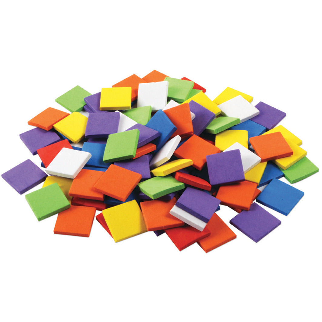 Mosaic Square Foam Shapes