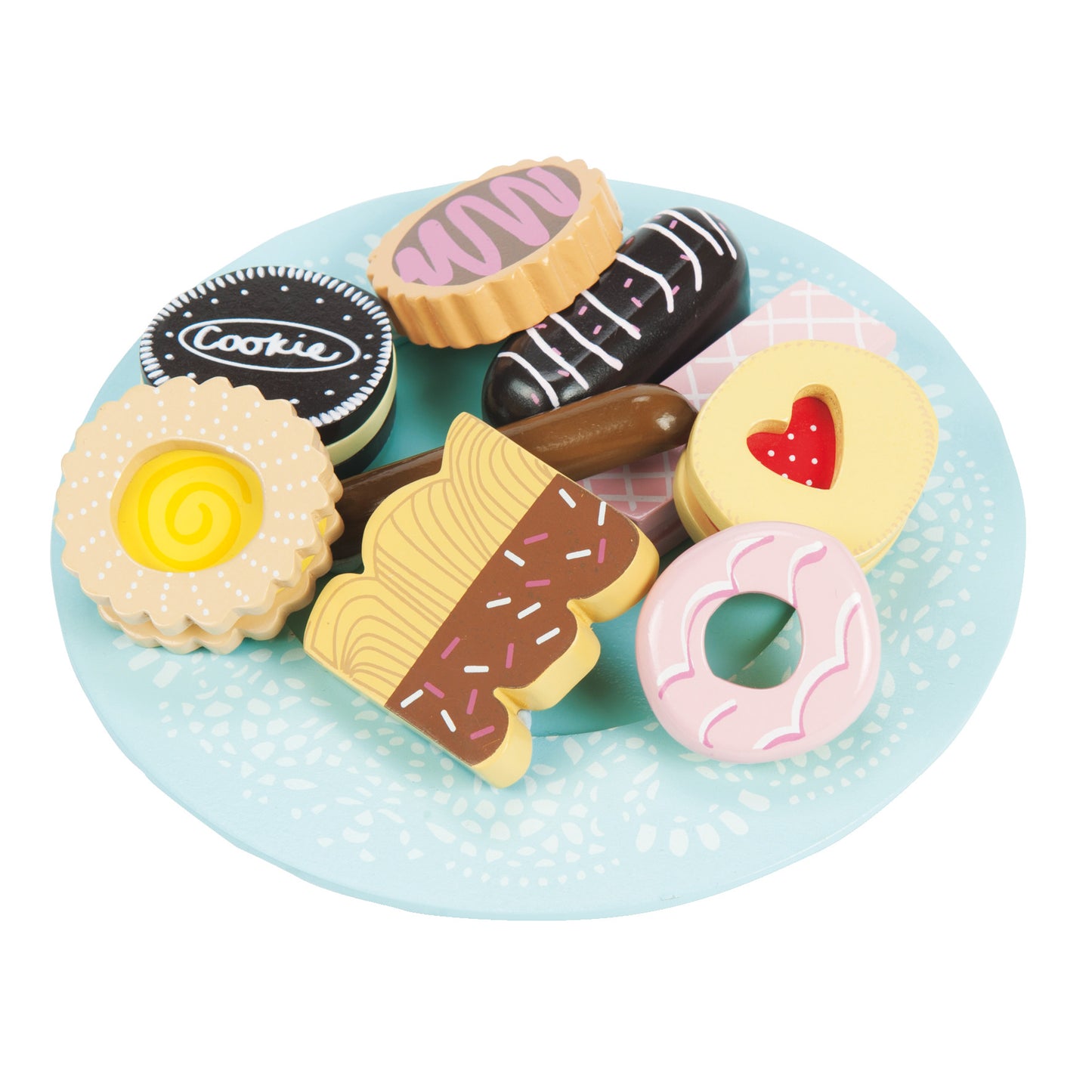 Biscuit And Plate Set