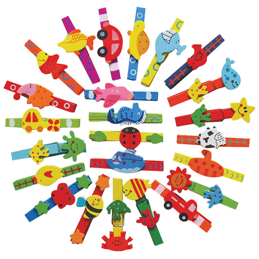 Children's Wooden Pegs