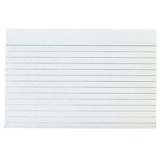 White Index Cards