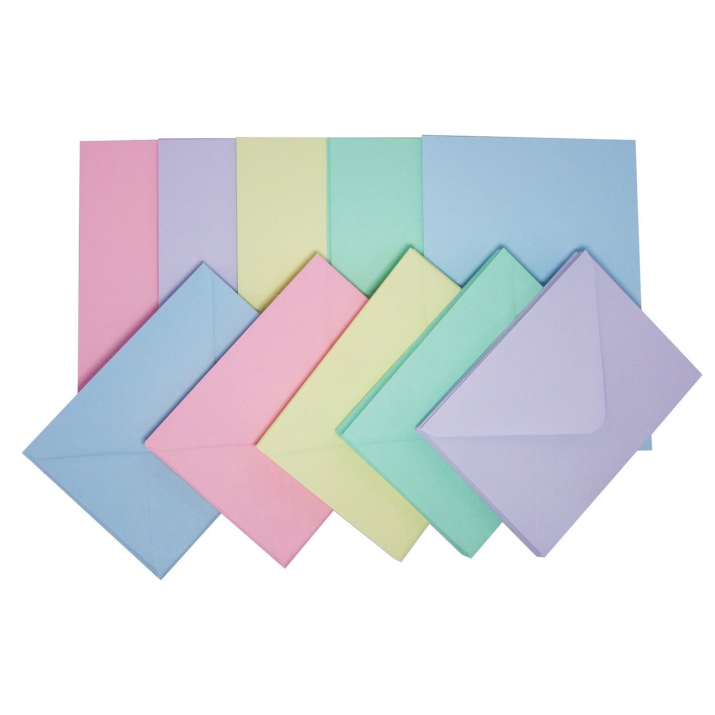 Pastel Card and Envelope Packs