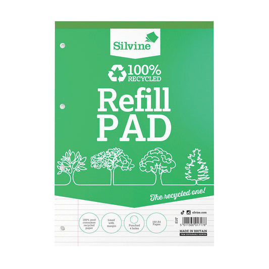 100% Recycled Refill Pad - 160 Pages