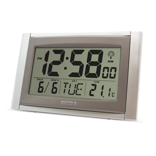 Digital LCD Wall Clock