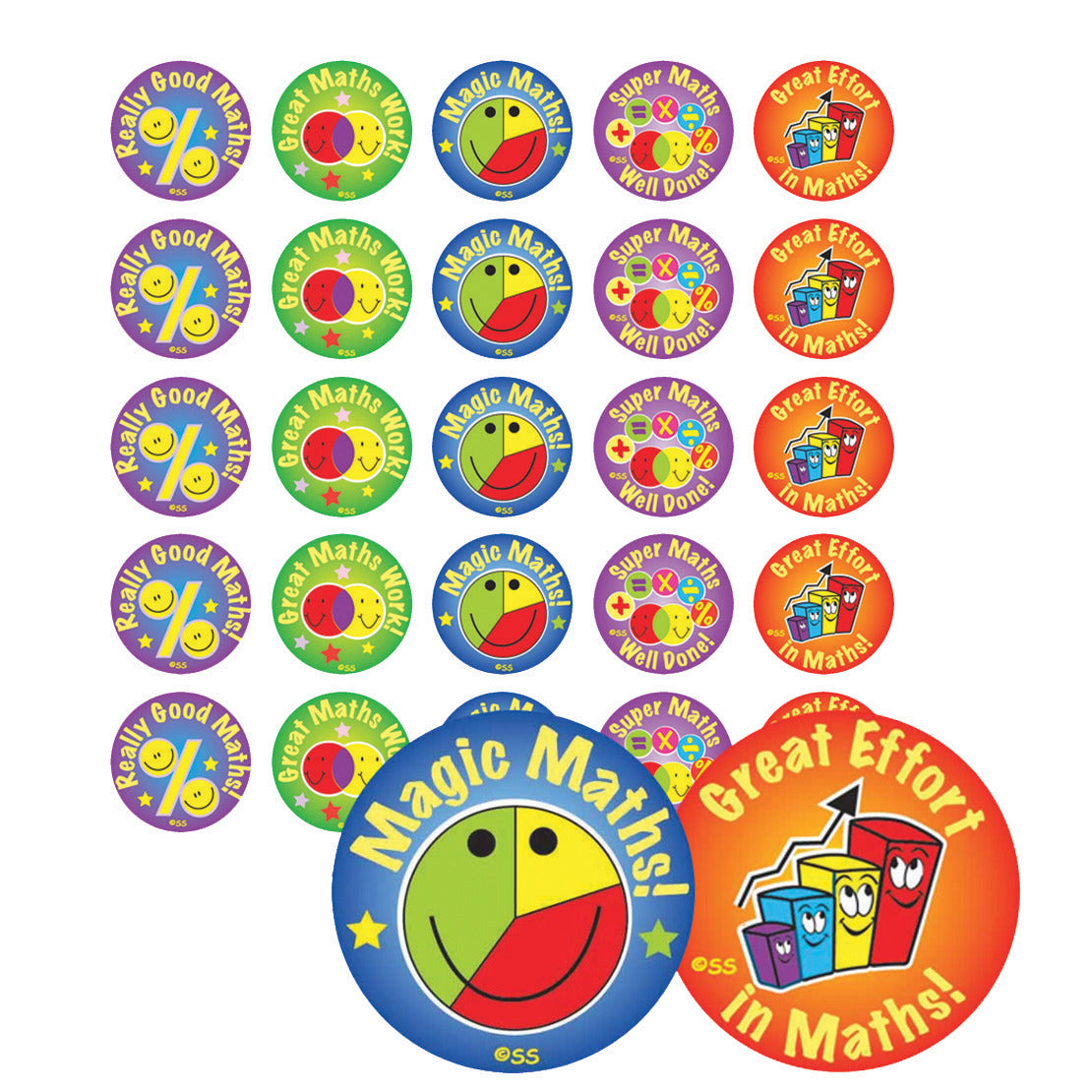 Maths Reward Stickers