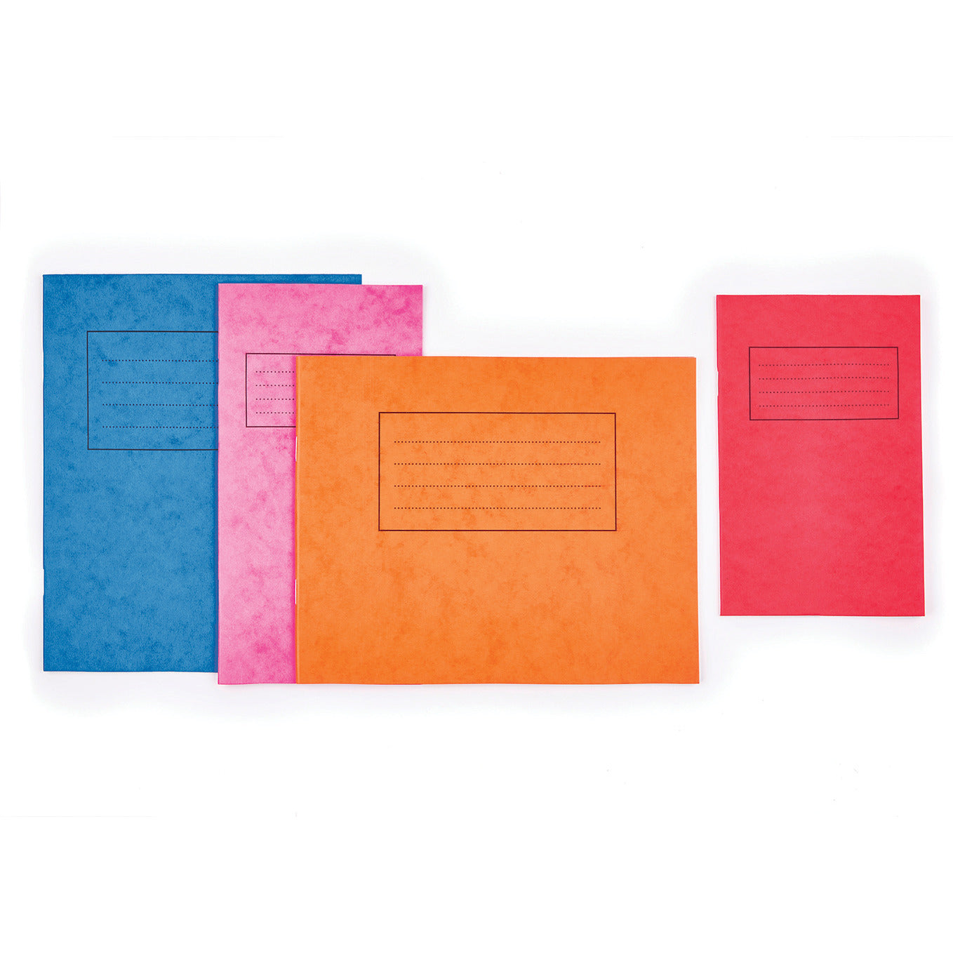 Premium Range 8 x 4'' Exercise Books (203 x 102mm) - 32 Pages