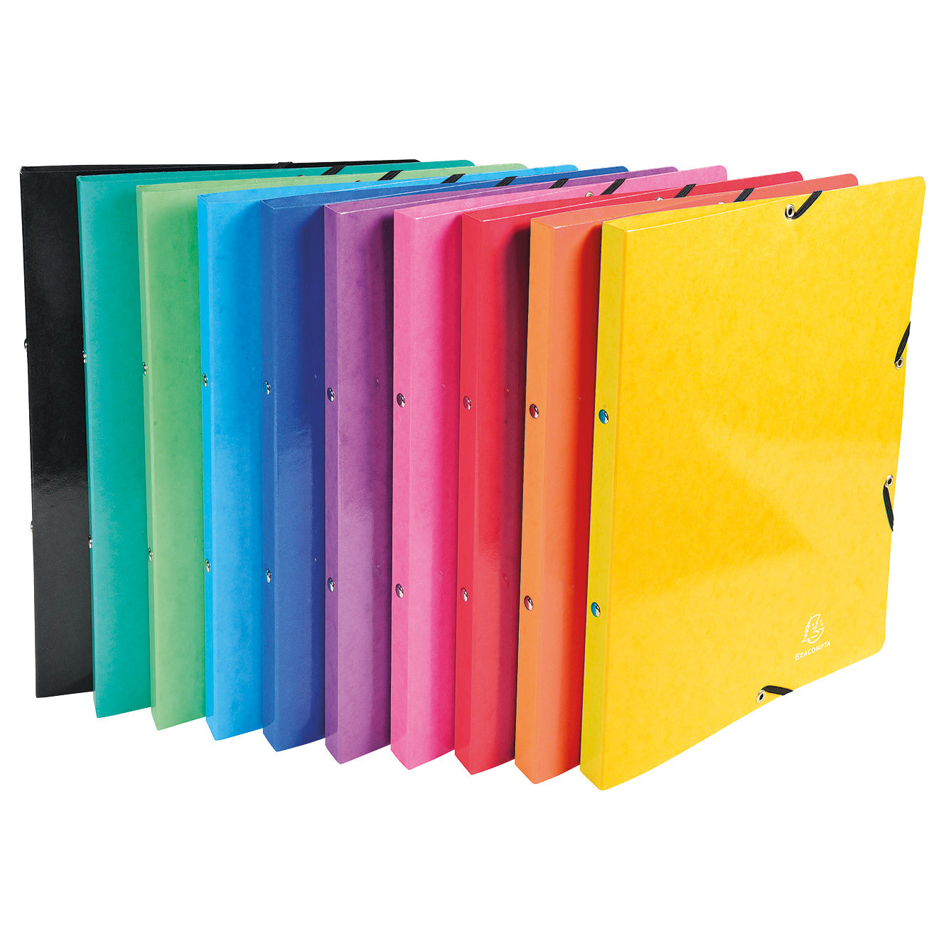 A4 O-Ring Binders Elasticated Enclosure