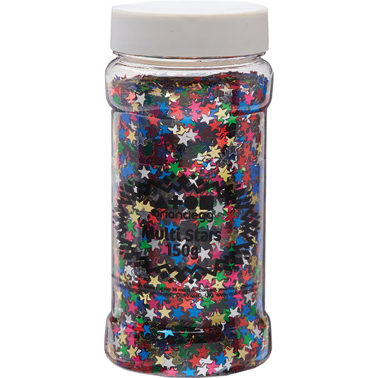 Multicoloured Stars Sequins