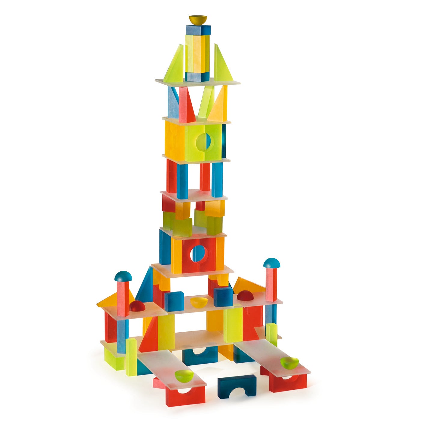 Lumi - Translucent Coloured Building Blocks