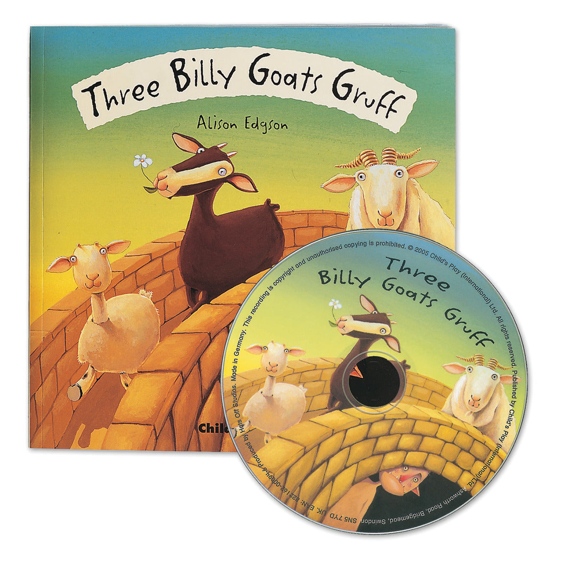 Billy Goats Gruff Fairytale Book & CD