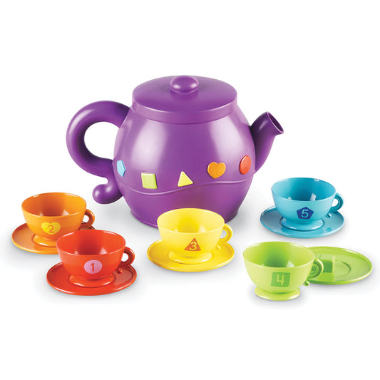 Learning Resources Serving Shapes Tea Set