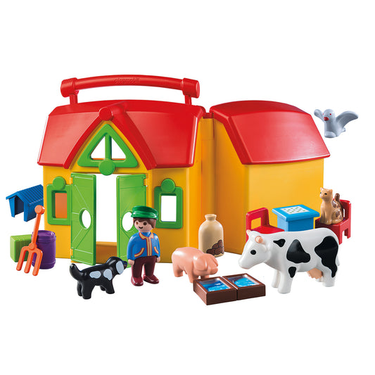 Playmobil® 1.2.3 My Take Along Farm