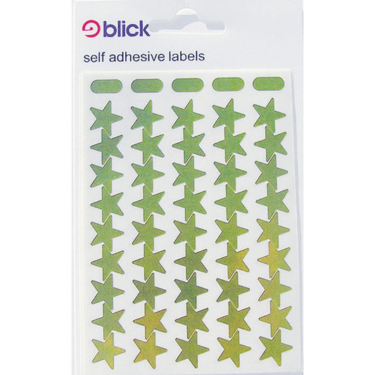 13mm Metallic Star Stickers