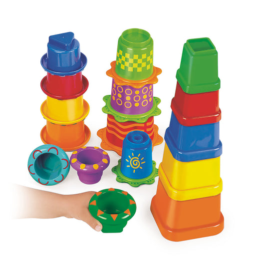 Build & Nest Sensory Stacker