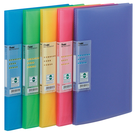 Recycology Display Book in Bright Colours