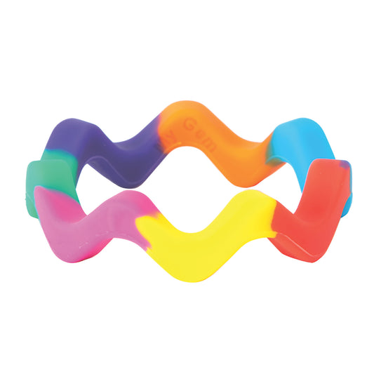 Wavy Rainbow Bangle