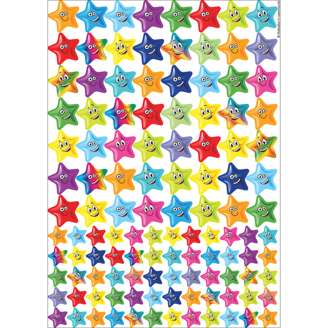 Bumper Pack of Star Stickers