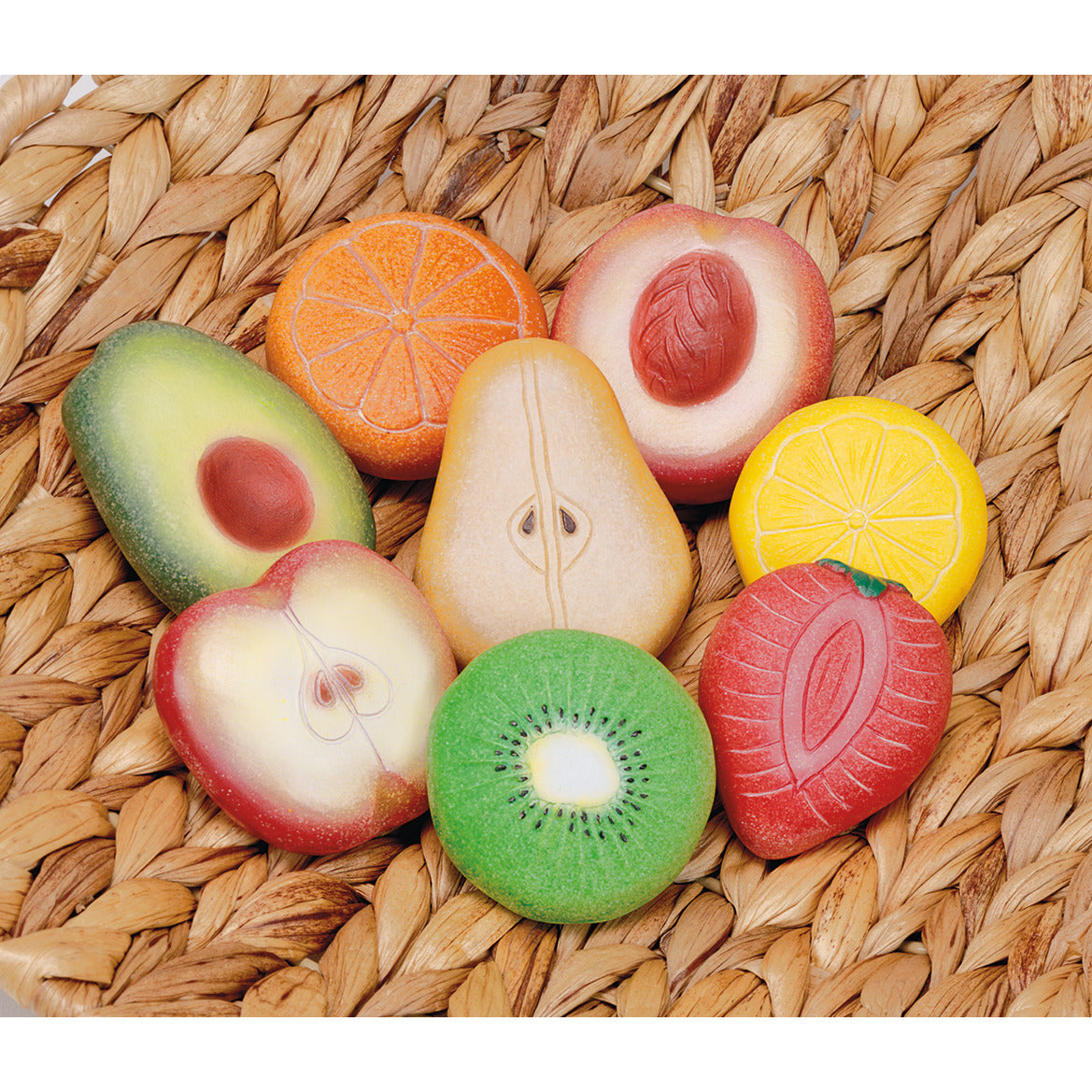 Fruit Sensory Play Stones