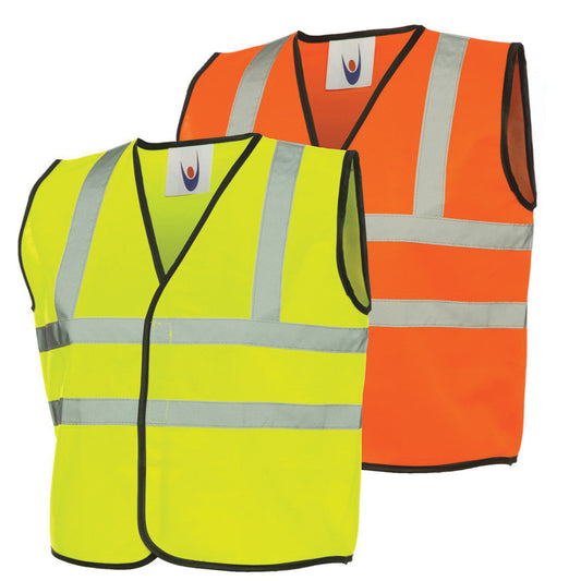 Children's Yellow High Visibility Waistcoat