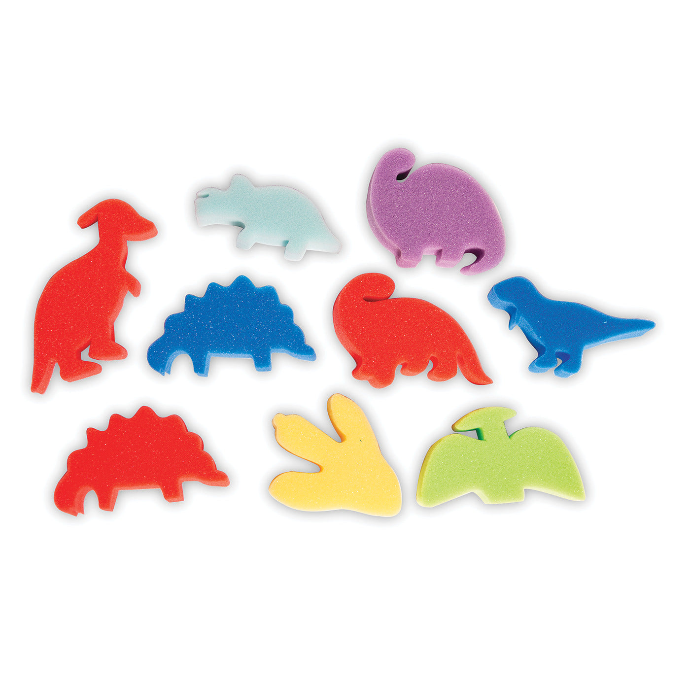 Sponge Foam Dinosaur Shapes