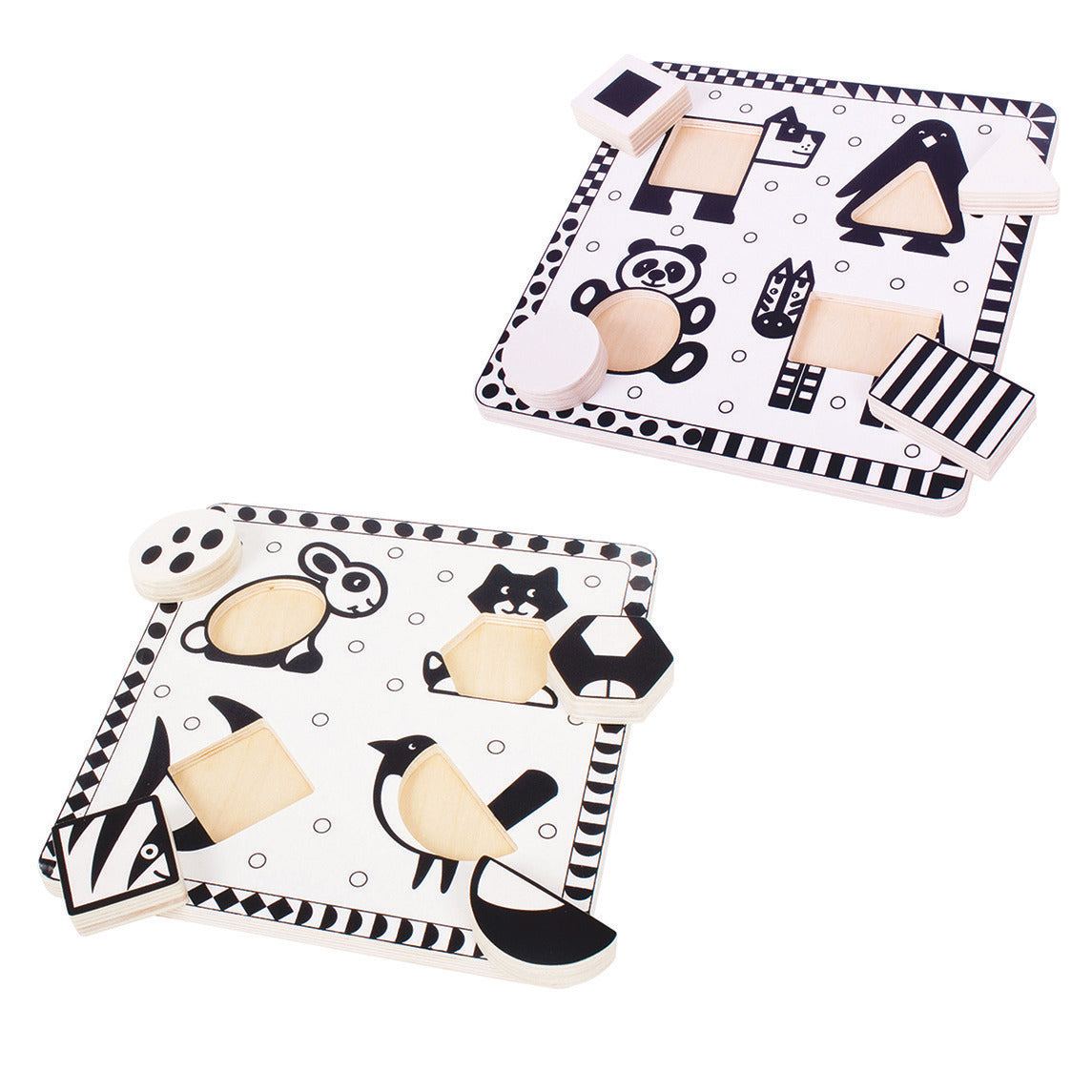 Black & White Puzzle Set