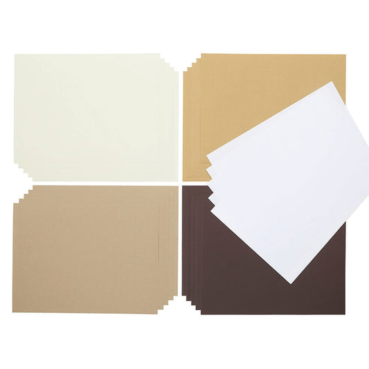 Assorted Neutrals Poster Paper Sheets