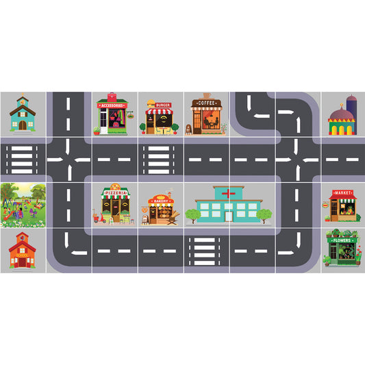 Robot Town Play Mat