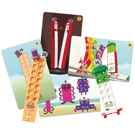 Learning Resources Mathlink® Cube Numberblocks 11-20 Activity Set