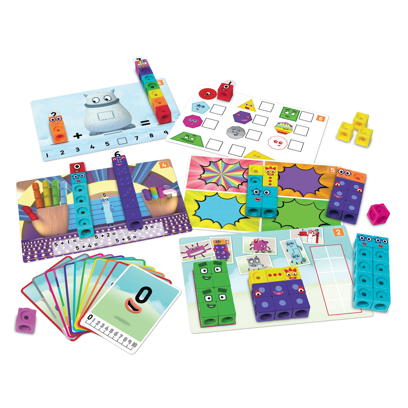 Learning Resources Mathlink® Cube Numberblocks 1-10 Activity Set